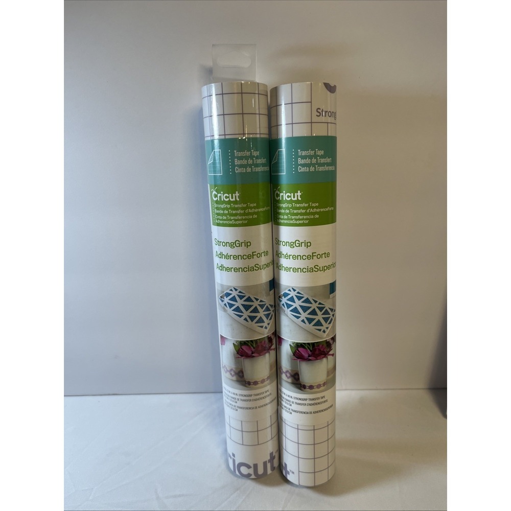 Cricut Transfer Tape 12" x 48" - Set of 2 Strong Grip